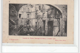 NANCY - Incendie Du Théâtre Municipal De Nancy Le 4 Octobre 1906 - Très Bon état - Nancy