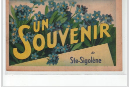 Un Souvenir De SAINTE SIGOLENE - Très Bon état - Andere & Zonder Classificatie