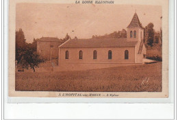 L'HOPITAL SUR RHINS - L'église - Très Bon état - Other & Unclassified