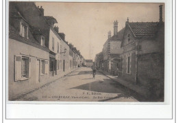 COURVILLE - La Rue Carnot - Très Bon état - Andere & Zonder Classificatie