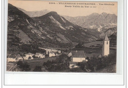 VILLENEUVE D'ENTRAUNES - Vue Générale - Haute Vallée Du Var - Très Bon état - Otros & Sin Clasificación