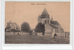 AUXON - Eglise Et Presbytère - état - Autres & Non Classés