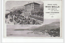 CAP-MARTIN - CABBE - ROQUEBRUNE - Grand Hôtel Rivabella - Très Bon état - Roquebrune-Cap-Martin