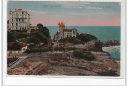 BIARRITZ - La Villa Belza Et L'Hôtel Château Des Falaises - Très Bon état - Biarritz