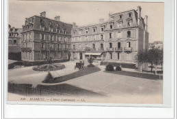 BIARRITZ - Hôtel Continental - Très Bon état - Biarritz