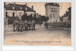 COUCY LE CHATEAU - Enterrement D'un Soldat Allemand (14 Mai 1915) - état (traces) - Other & Unclassified
