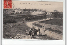 AVALLON - L'Etang Des Minimes Et L'entrée De La Route De Lyon - Très Bon état - Avallon