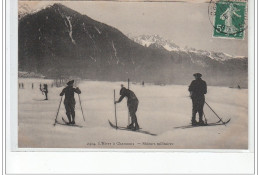 L'Hiver à CHAMONIX - Skieurs Militaires - Très Bon état - Chamonix-Mont-Blanc