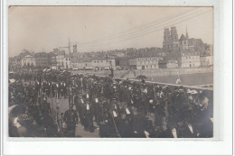 ORLEANS - CARTE PHOTO - Défilé Militaire - Très Bon état - Orleans