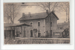 MONCONTOUR DE POITOU - La Gare - Très Bon état - Sonstige & Ohne Zuordnung