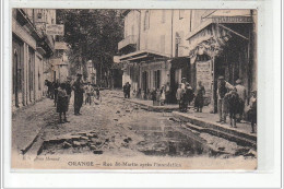 ORANGE - Rue Saint Martin, Après L'inondation - Très Bon état - Orange