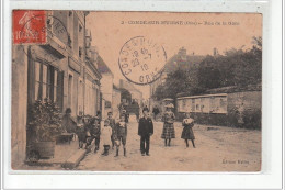 CONDE SUR HUISNE - Rue De La Gare - Très Bon état - Andere & Zonder Classificatie