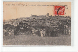 NOTRE DAME DE ROCHEFORT - Vue Générale De La Sainte Montagne Et Du Sanctuaire - L'arrivée Des Pélerins  - état (traces) - Autres & Non Classés