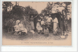 COTE D'OR - Le Repas Des Charbonniers En Forêt - Très Bon état - Autres & Non Classés