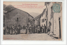 L'HOSPITALET - La Place Du Village Et Le Pic De Font Nègre (Espagne) - Très Bon état - Andere & Zonder Classificatie