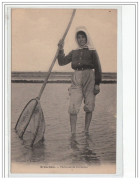 ARCACHON - Pêcheuse De Crevettes - Très Bon état - Arcachon