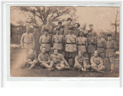 LA COURTINE - CARTE PHOTO - MILITAIRES - Très Bon état - La Courtine