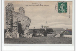 CHATILLON SUR MARNE - Ruines Du Château - Très Bon état - Châtillon-sur-Marne