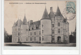 VILLEDIEU - Château De Chamousseaux  - Très Bon état - Autres & Non Classés