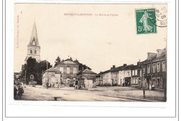 MAURUPT-le-MONTOIS : Le Mairie Et L'eglise - Tres Bon état - Andere & Zonder Classificatie