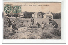 PORNICHET : Sur La Falaise - La Cueillette Des Oeillets - Tres Bon état - Pornichet