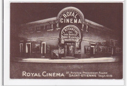 SAINT-ETIENNE : Royal Cinema, 31 Avenue Président-faure - Tres Bon Etat - Saint Etienne