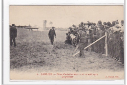 SAULIEU : Fete D'aviation Des 11 Et 12 Aout 1912, La Pelouse - Tres Bon Etat - Saulieu