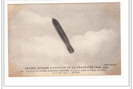 CHAMPAGNE : Grande Semaine D'aviation De La Champagne Aout 1909 - Tres Bon état - Andere & Zonder Classificatie