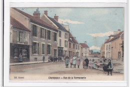 CHAMPEAUX : Rue De La Ferronnerie - Tres Bon Etat - Sonstige & Ohne Zuordnung