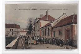 DONNEMARIE-en-MONTOIS : La Rue Radepont Communale De Filles - Tres Bon Etat - Andere & Zonder Classificatie