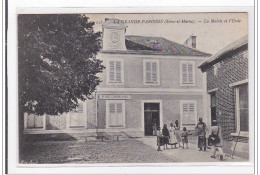 LA GRANDE-PAROISSE : La Mairie Et L'ecole - Tres Bon Etat - Andere & Zonder Classificatie