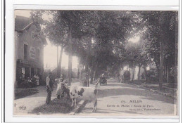 MELUN : Entrée De Melun, Route De Paris - Tres Bon Etat - Melun