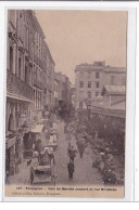 PERPIGNAN : Coin De Marché Couvert Et Rue Mirabeau - Tres Bon Etat - Perpignan