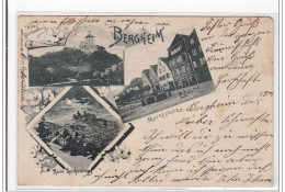 BERGHEIM : Villa Reichenberg, Martkplatz, Ruine Reichenberg - Etat - Other & Unclassified