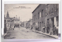OUROUX : Rue Du Centre, La Poste - Tres Bon Etat - Other & Unclassified