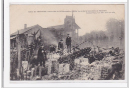 CHERLIEU : Usine De Cherlieu, Incendiée Le 22 Nov 1904, Vue Prise Le Lendemain De L'incendie - Tres Bon Etat - Otros & Sin Clasificación