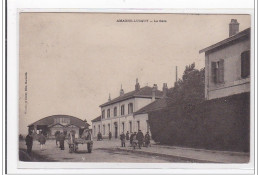 AMAGNE-LUCQUY : La Gare (GARE) - Tres Bon Etat - Autres & Non Classés