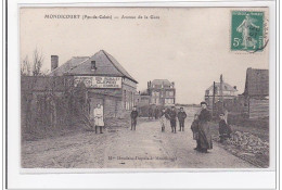 MONDICOURT : Avenue De La Gare - Tres Bon Etat - Other & Unclassified