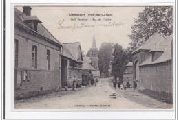 LIENCOURT : Café Beauchet, Rue De L'eglise - Tres Bon Etat - Autres & Non Classés