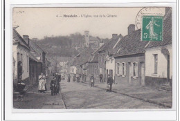 HOUDAIN : L'église, Vue De La Géharie - Tres Bon Etat - Autres & Non Classés