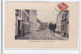 FAUQEMBERGUE : Rue De La Gare - Tres Bon Etat - Fauquembergues