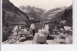 GAVARNIE : Vue Prise De La Terrasse Du Restaurant Du Point De Vue De La Cascade - Tres Bon Etat - Gavarnie