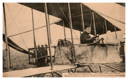 Centre D'Aviation Epinal Dogneville - Biplan Farman Piloté Par Quennehen, Premier Aviateur Ayant Atterri à Remiremont - Epinal