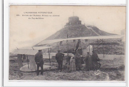 PUY-de-DOME : Arrivée De L'aviateur Renaux Au Sommet Du Puy-de-dome (aviation) - Tres Bon Etat - Other & Unclassified