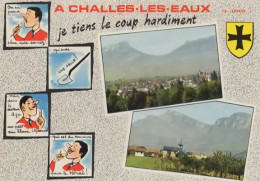 CHALLES LES EAUX, MULTIVUE, HUMOUR COULEUR  REF 16569 - Altri & Non Classificati