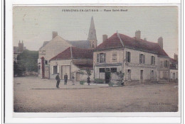 FERRIERES-en-GATINAIS : Place Saint-macé (toillée) - Tres Bon Etat - Other & Unclassified