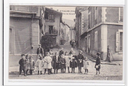 St-VALLIER : Rue Des Remparts - Tres Bon Etat - Autres & Non Classés