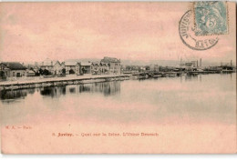 JUVISY: Quai Sur La Seine, L'usine Deutsch - Très Bon état - Juvisy-sur-Orge