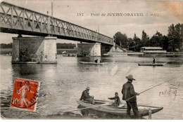 JUVISY: Le Pont De Draveil Et La Seine - Bon état - Juvisy-sur-Orge