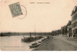 JUVISY: Le Pont Et La Seine - état - Juvisy-sur-Orge